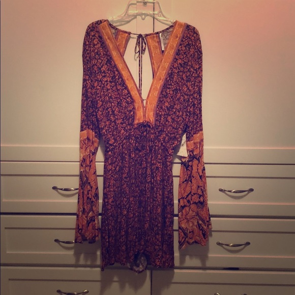 Super cute Free People romper with tags! - Picture 2 of 3